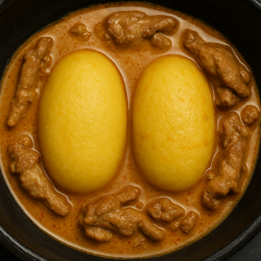 Foutou/Riz Sauce arachide